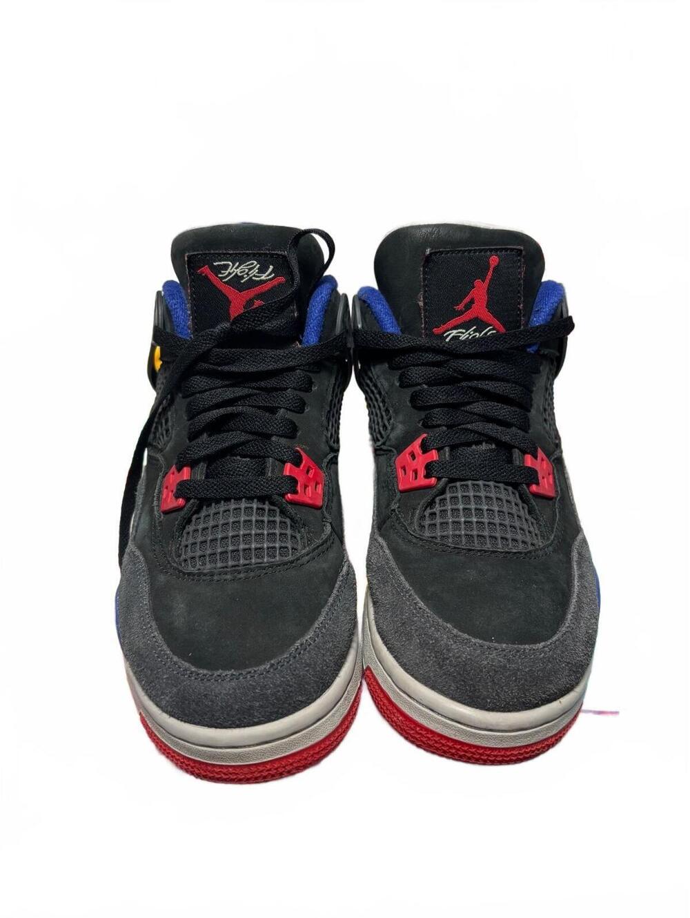Air Jordan 4 Retro Motorsports Alternate 2017 Black Royal Blue 6.5Y 308497-006